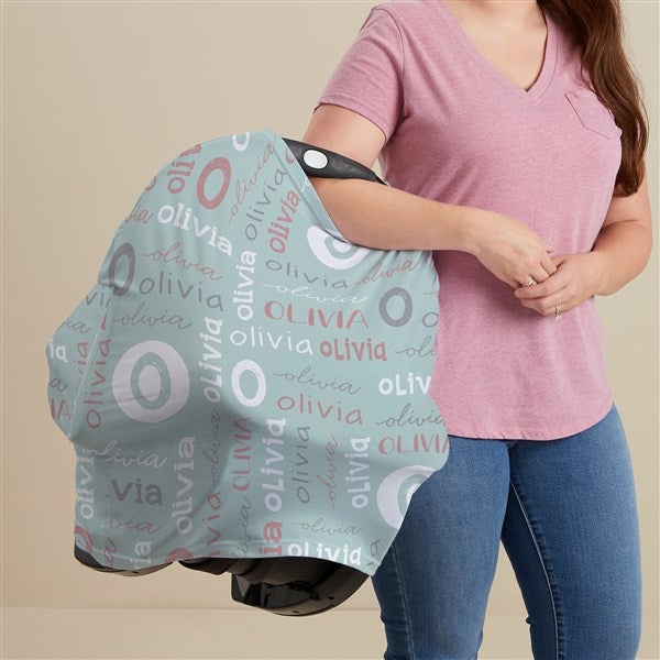 Youthful Name Personalized Nursing Cover  - 50371