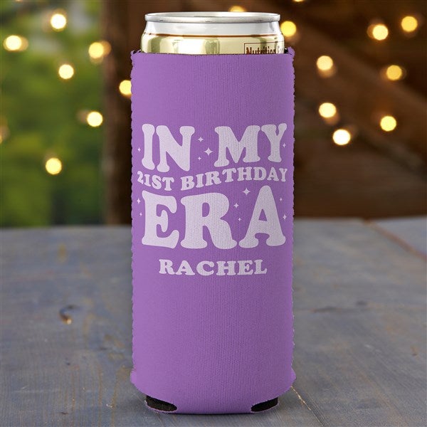 In My Birthday Era Personalized Slim Can Cooler - 50402