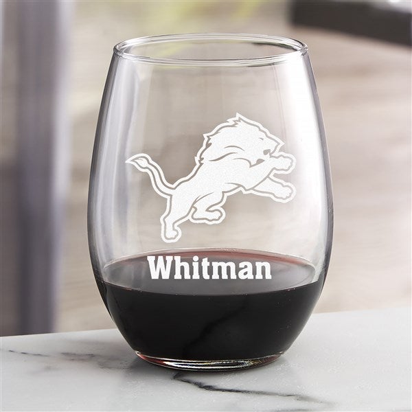 NFL Detroit Lions Wine Glass Collection - 50461