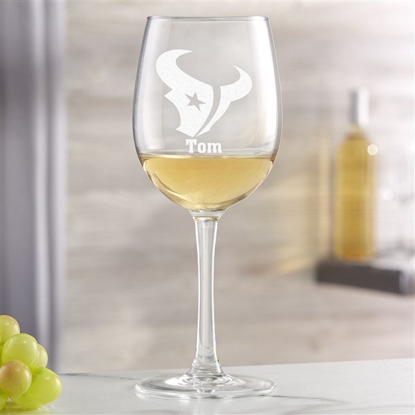 NFL Houston Texans Wine Glass Collection - 50462