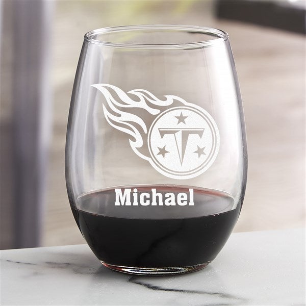 NFL Tennessee Titans Wine Glass Collection - 50471