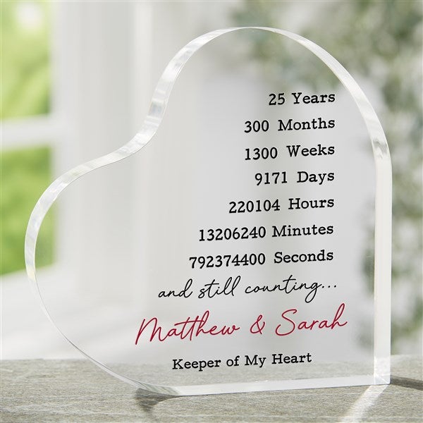 My Forever Personalized Heart Keepsake - 50497