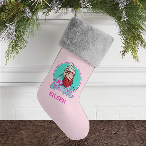 Barbie™ Holiday Personalized Stockings - 50510