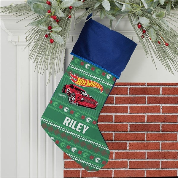 Hot Wheels™ Holiday Personalized Stocking - 50517