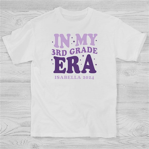 In My Back To School Era Personalized Kids Shirts - 50553