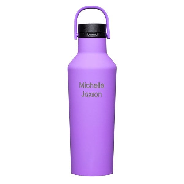 Engraved Corkcicle 32oz Sport Bottle in Varsity Purple   - 50647