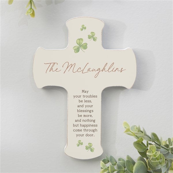 Irish Door Blessing Personalized Cross - 50665