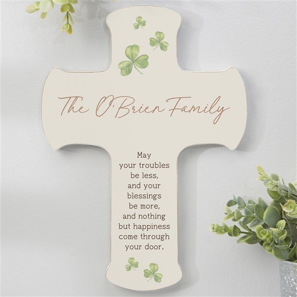 Irish Door Blessing Personalized Cross - 50665