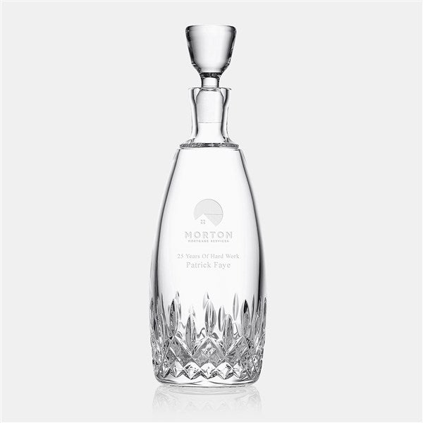 Custom Retirement Logo Waterford Lismore Decanter - 51276