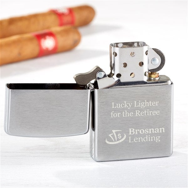 Custom Retirement Engraved Logo Custom Lighter - 51280