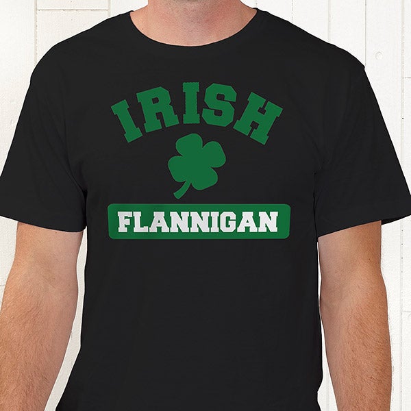 Personalized Irish Shamrock Apparel - 5138