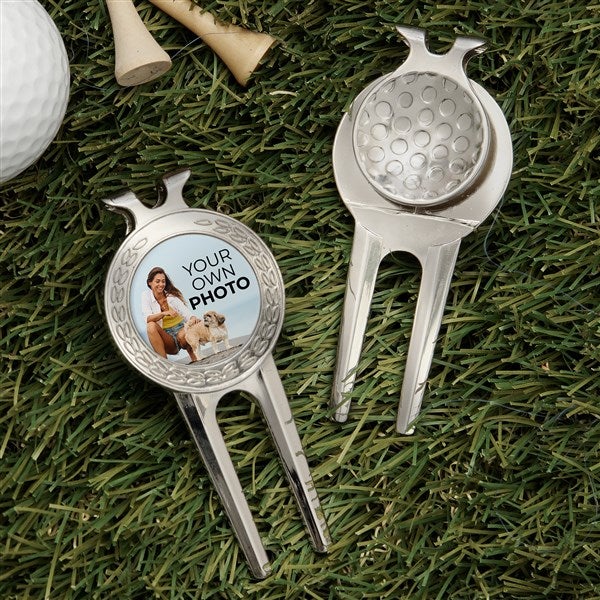 Your Own Photo Personalized Photo Divot Tool, Ball Marker & Clip - 51445