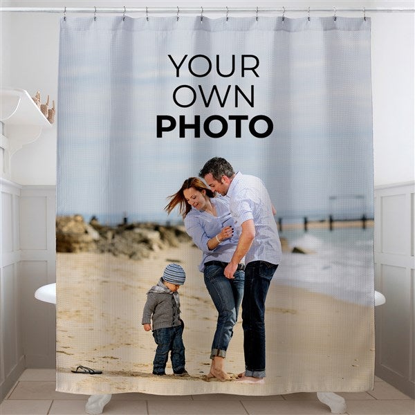 Your Own Photo Personalized Photo Shower Curtain - 51467