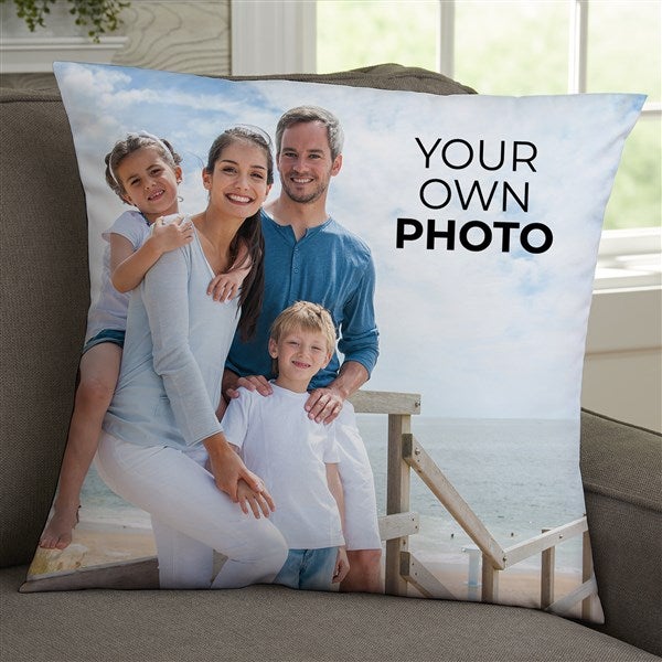 Your Own Photo Personalized Throw Pillow - 51468