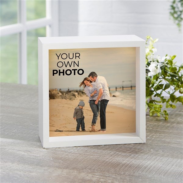 Your Own Photo Personalized LED Light Shadow Box - 51470