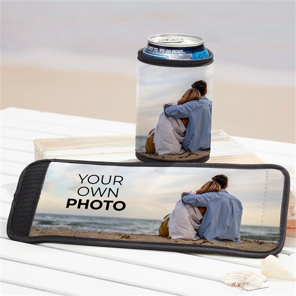 Your Own Photo Personalized Can & Bottle Wrap - 51481