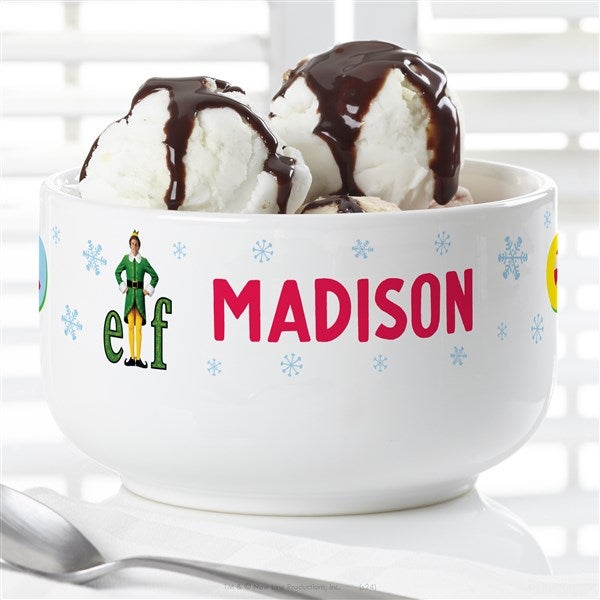 Elf® Personalized 14 oz. Snack Bowl - 51717