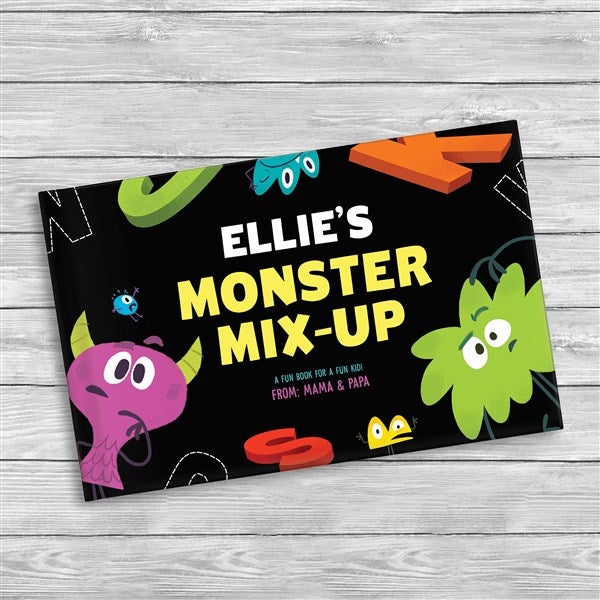 My Very Own Name Monster Mix-up Personalized Book - 51729D