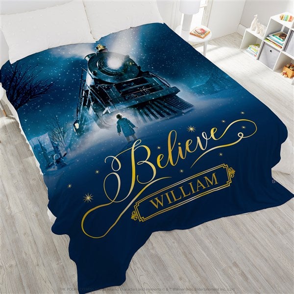 Polar Express® Personalized Blanket - 51733