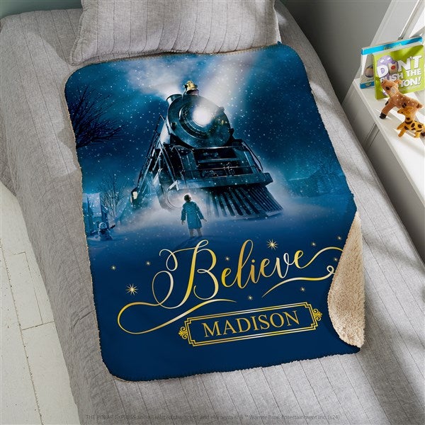 Polar Express® Personalized Blanket - 51733