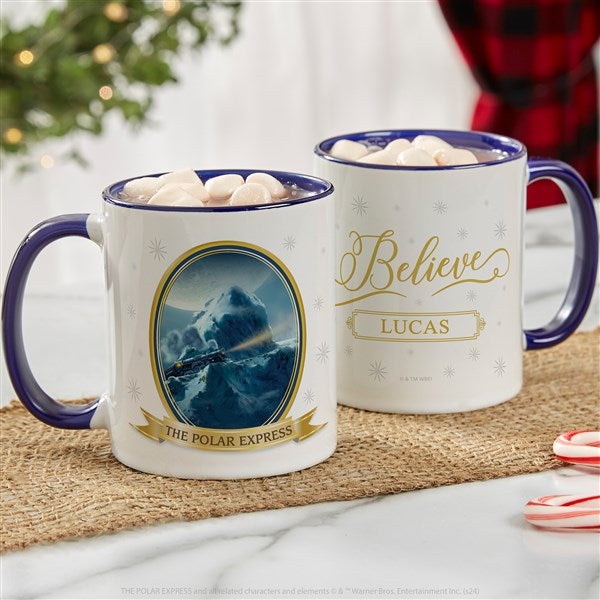 Polar Express® Personalized Christmas Mugs - 51735