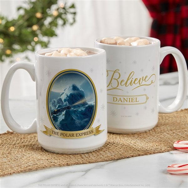 Polar Express® Personalized Christmas Mugs - 51735