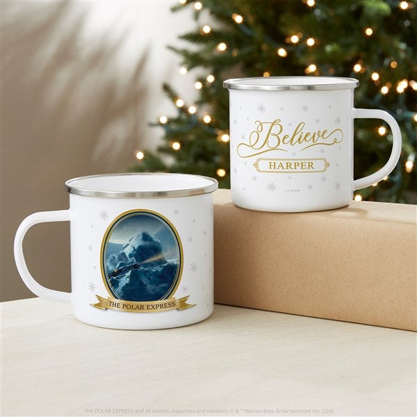 Polar Express® Personalized Christmas Camp Mug - 51736