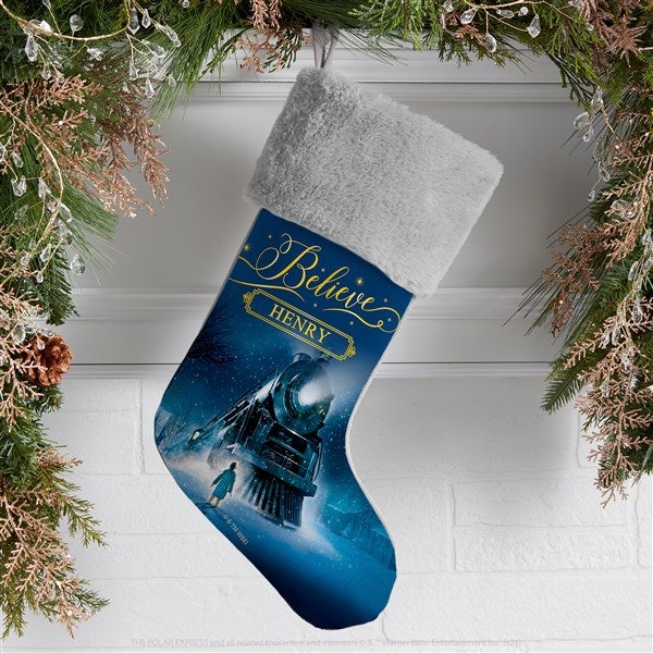 Polar Express® Personalized Christmas Stockings - 51737