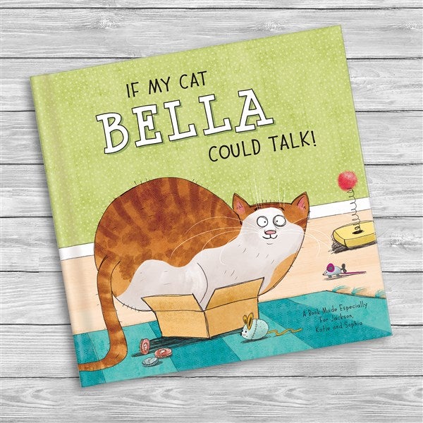 If My Cat Could Talk Personalized Book - 51754D