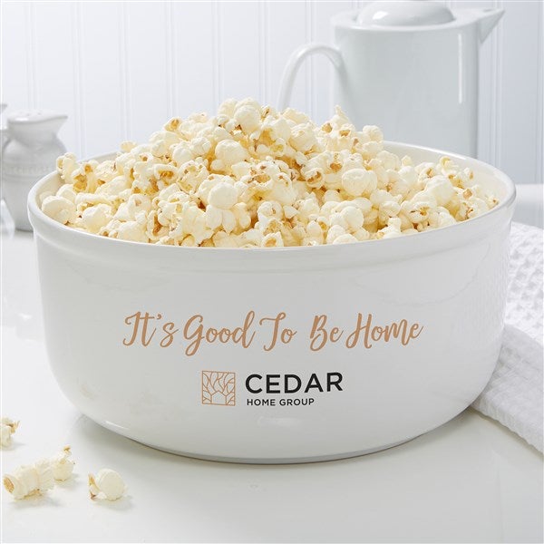 Real Estate Logo Serving Bowl - 51766