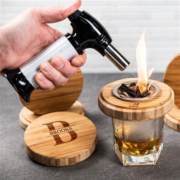 Personalized Cocktail Smoker With Torch Tin - 51780D