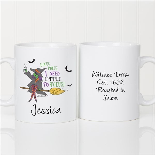 Hocus Pocus philoSophie's Personalized Halloween Oversized Coffee Mug  - 51796