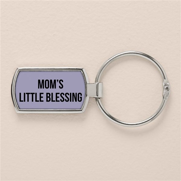 Write Your Own Personalized Photo Charm Keychain - 51874