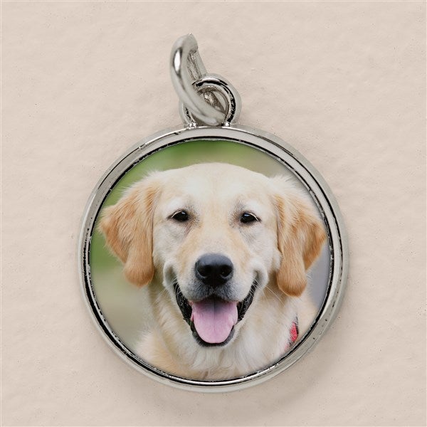 Picture Perfect Pet Personalized Photo Charm Keychain - 51880