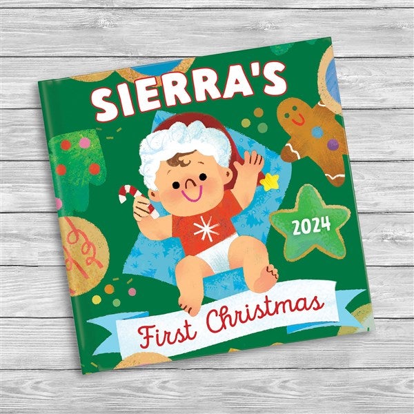 Personalized Baby's First Christmas Book  - 51883D