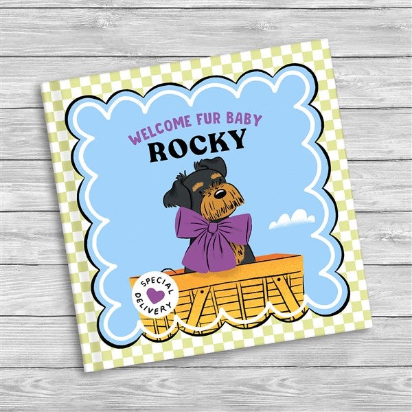 Welcome Fur Baby Personalized Book - 51886D