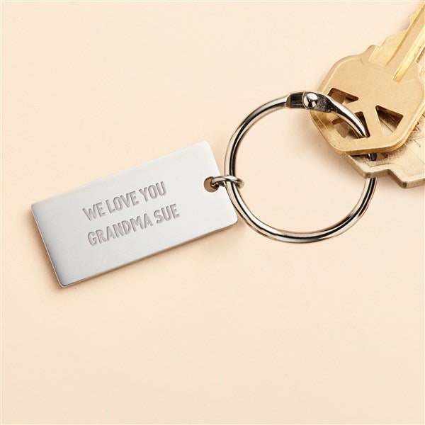 Family Forever Engraved Keychain - 51952