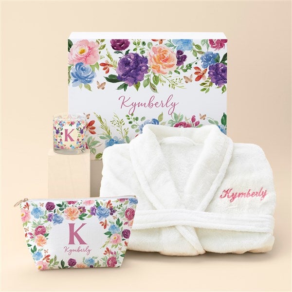 Personalized Gift Set For Her - Floral Beauty - 51989