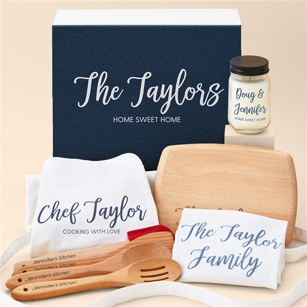 Personalized Kitchenware Gift Set - Seasonally Script Home - 51991