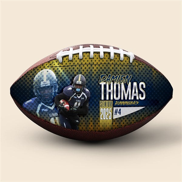 Personalized Photo Football - Wildcat - 52082D