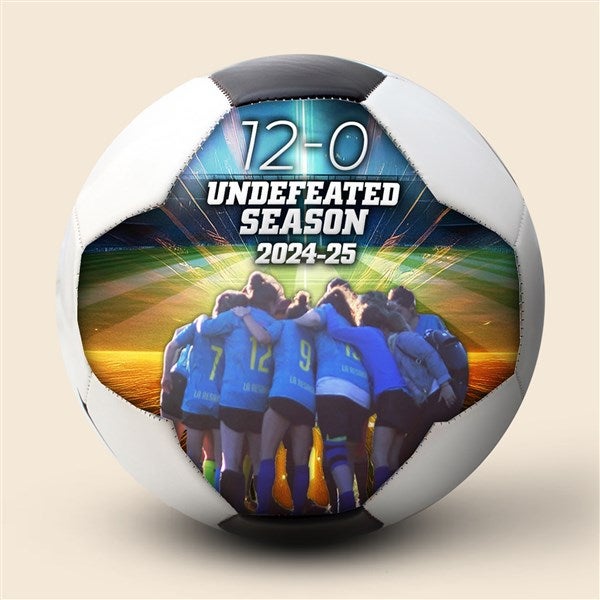 Personalized Burst Photo Soccer Ball - 52086D