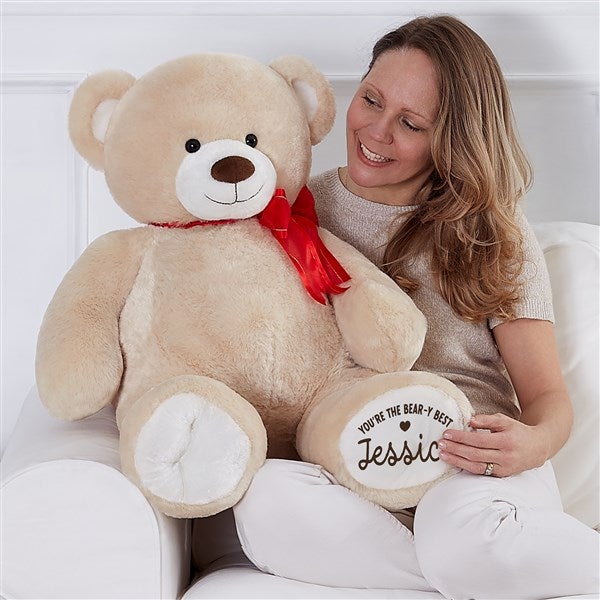 You Are The Bear-y Best Personalized Jumbo Plush Lotsa Love Big Bear  - 52274