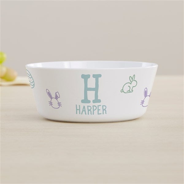 Easter Repeating Name Personalized Kids Dinnerware  - 52289