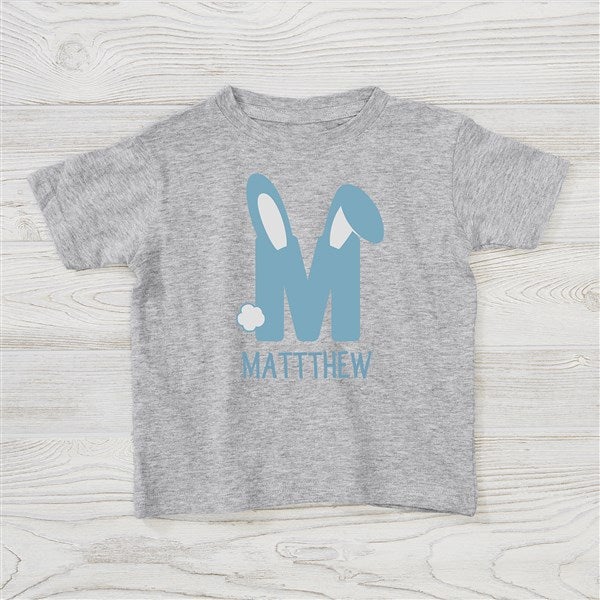 Bunny Monogram Personalized Kids Easter Shirts - 52290