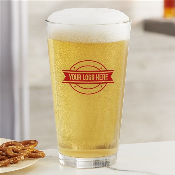 Personalized Logo Printed Pint Glass - 52413