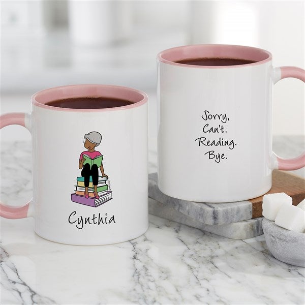 Book Lover philoSophie&#39;s® Personalized Coffee Mugs - 52456