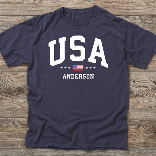 Proud American Personalized Adult Shirts - 52538