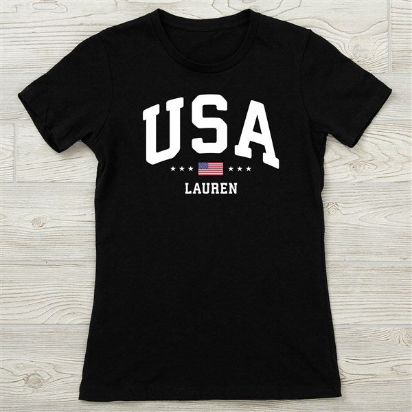 Proud American Personalized Adult Shirts - 52538