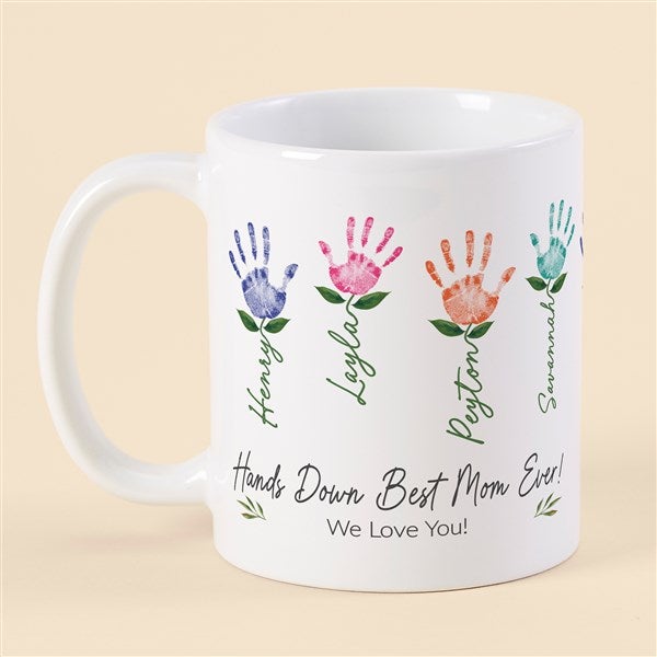 Handprint Art Personalized Coffee Mug - 52597