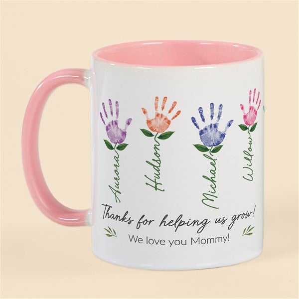 Handprint Art Personalized Coffee Mug - 52597